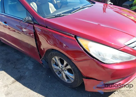 2013 Hyundai Sonata Limited z USA, uszkodzony, nr VIN 5NPEC4AC6DH686177